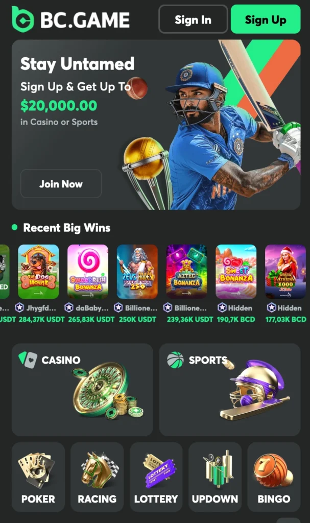 bc game best crypto betting site in bangladesh