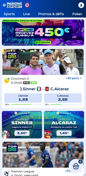 Parions sport promos
