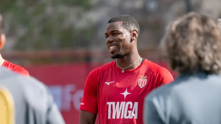 Paul Pogba sous les couleurs de l'AS Monaco - ICON SPORT