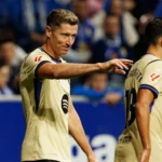 Robert Lewandowski avec le FC Barcelone - ICON SPORT