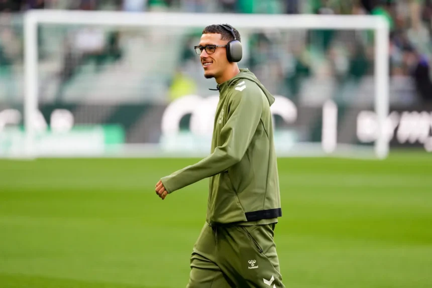 Lucas Stassin sous les couleurs de l'AS Saint-Etienne - ICON SPORT