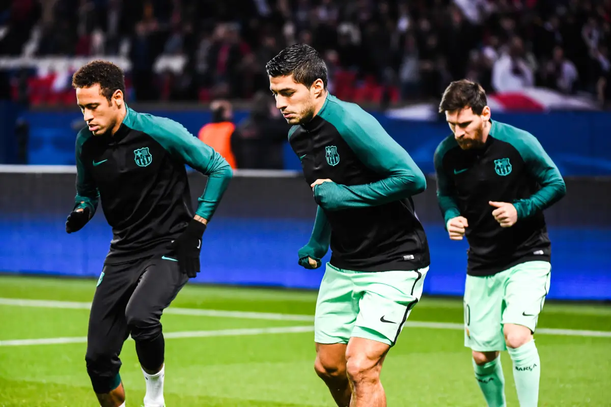 Neymar, Luis Suarez et Lionel Messi