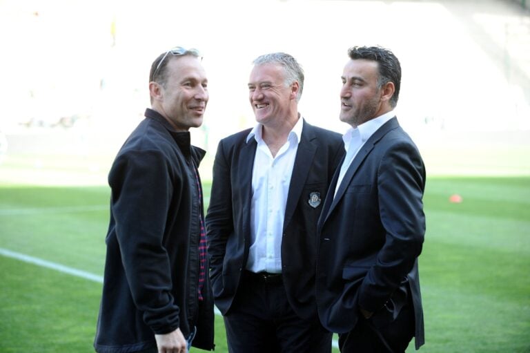 Jean Pierre PAPIN, Didier DESCHAMPS et Christophe GALTIER