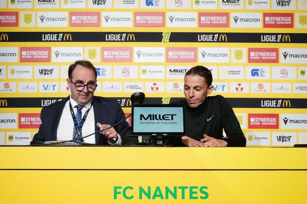 Olivier Chovaux et Stephanie Frappart